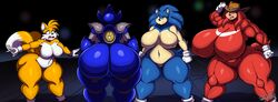 4girls anthro ass big_ass big_breasts breasts busty dat_ass echidna exposed_torso fat featureless_breasts featureless_crotch female female_only footwear fox front_view handwear hat hedgehog huge_ass huge_breasts knuckles_the_echidna large_ass large_breasts metal_sonic metal_sonique miles_prower no_nipples nude ova_knuckles rear_view robot robot_girl rule_63 sega sonic_(series) sonic_ova sonic_the_hedgehog sonic_the_hedgehog_(series) superix tails tails_the_fox team_sonic thick_thighs wide_hips rating:Questionable score:125 user:Rex_Hollins