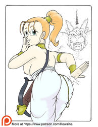  armlet ass ass_focus bracelet breasts chrono_trigger kowaina.scary marle_(chrono_trigger) necklace orange_hair tits_out  rating:questionable score: user:kowaina