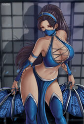 1girls 2022 2d big_breasts breasts cleavage edenian female female_only flowerxl kitana large_breasts light-skinned_female light_skin mortal_kombat mortal_kombat_(2011) solo solo_female solo_focus thick_thighs wide_hips rating:Explicit score:97 user:Tronitrus