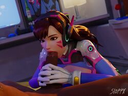 1boy 1boy1girl 1girls 3d 3d_(artwork) blender blowjob d.va dark-skinned_male dark_skin female hana_song hand_on_penis interracial light-skinned_female light_skin oral oral_sex overwatch sioppx rating:Explicit score:61 user:SioppX