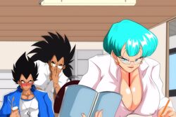 ass bulma_briefs dragon_ball female glasses male nala1588 office_lady raditz vegeta rating:Explicit score:50 user:Rachel_Raven