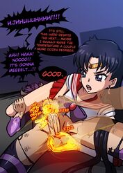 1boy 1boy1girl 1girls bishoujo_senshi_sailor_moon clothed erection femdom fully_clothed handjob mosbles open_mouth penis rei_hino sailor_mars speech_bubble testicles three-finger_handjob rating:Explicit score:52 user:wendysemployee