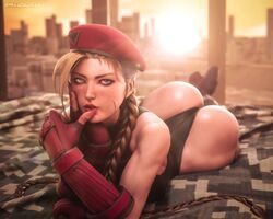 1girls 3d 3d_(artwork) armwear ass beret big_ass blonde_hair blue_eyes boots braid cammy_white capcom clothing curvaceous female female_only green_leotard hair hat headwear huge_ass leotard lips looking_at_viewer mikadawn mole mole_under_eye on_bed red_gloves solo solo_female street_fighter thick_lips thong_leotard rating:Questionable score:195 user:daft_human