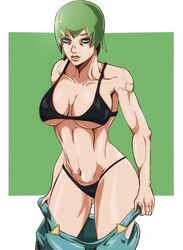 1girls big_breasts bikini breasts female_only foo_fighters jojo's_bizarre_adventure solo solo_female stone_ocean stripping tagme z3husky rating:Questionable score:183 user:Johnny420