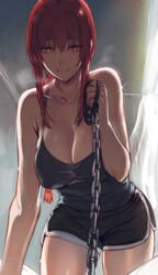 1girls 2020s 2022 all_fours anime bare_arms bare_hands bare_shoulder bare_shoulders big_boobs big_breast big_breasts big_tits black_camisole black_shorts black_topwear boobs booty_shorts braid braided_ponytail breasts camisole chain chain_leash chains chainsaw_man cleavage closed_mouth collarbone commentary demon demon_girl dolphin_shorts ecstasy eyebrows_visible_through_hair eyelashes eyelashes_visible_through_hair female female_only femdom from_below hair_between_eyes hews hews_hack highres holding holding_leash holding_object humanoid humanoid_hands indoors large_breasts leash leash_pull leashed_pov legs long_hair long_hair_female looking_at_viewer makima_(chainsaw_man) manga only_female orange_eyes pointy_chin pov red_hair red_hair_female ringed_eyes shiny_hair short_shorts shorts shounen_jump side_slit sidelocks smile solo solo_female sportswear sweat sweaty_body tank_top thick_legs thick_thighs thighs tits two_tone_bottomwear two_tone_bottomwear_(black&white) viewer_on_leash yellow_eyes rating:Questionable score:1069 user:Azure_Shadow