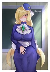 1futa artist_signature big_penis blonde_hair bottomless_skirt breasts bulge cameltail clothed clothed_futanari clothing dress erection erection_under_clothes erection_under_skirt fully_clothed futa_only futanari game_freak green_eyes hair_over_one_eye hi_res hips huge_breasts human large_penis light-skinned_futanari light_skin long_hair lusamine_(pokemon) milf mother nintendo norza penis penis_bulge penis_under_clothes penis_under_skirt pokemon pokemon_sm skirt slim_waist smile solo standing thick_thighs thighs veiny_penis wide_hips rating:Questionable score:337 user:Azure_Shadow