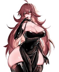 1girls ahoge big_breasts elbow_gloves friday_night_funkin girlfriend_(friday_night_funkin) large_breasts long_hair red_eyes simple_background thick_thighs thighhighs usa37107692 white_background wide_hips rating:Questionable score:309 user:Dreak_Erik