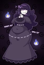 1girls ass big_ass big_hips bottom_heavy child_bearing_hips chubby dress fat_ass female female_focus female_only fully_clothed goth hex_maniac huge_ass huge_hips huge_thighs hyper hyper_ass massive_ass measurements nintendo nobodydusk plump pokemon purple_eyes purple_hair round_ass skinny_waist slightly_chubby smile solo thick_ass thick_thighs thin_waist wide_hips rating:Questionable score:71 user:Phattest_Ass