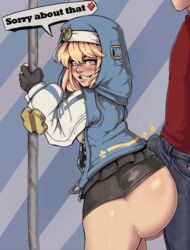 2boys alternate_ass_size alternate_breast_size androgynous arc_system_works ass assjob big_ass big_breasts blonde_hair blue_eyes blush breasts bridget bridget_(guilty_gear) bridget_grin bubble_ass bubble_butt buttjob buttjob_over_clothes commission english_text erection erection_under_clothes gay gloves grinding guilty_gear guilty_gear_strive heart heart-shaped_pupils hoodie hot_dogging hotdogging large_ass male_nun male_only nun's_habit reliusmax seductive seductive_look seductive_smile short_shorts shorts skirt spats standing text thick_ass thick_thighs yaoi rating:Explicit score:560 user:rngeesus