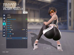 1girls 3d 3d_(artwork) blacked blacked_clothing blizzard_entertainment brown_hair female female_only gameplay_mechanics leggings looking_at_viewer orange-tinted_eyewear overwatch solo the_firebrand tinted_eyewear tracer visor yoga_pants rating:Safe score:331 user:thesecretbox