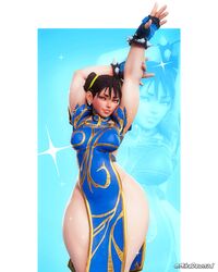 1girls 3d alternate_costume capcom chun-li female female_only mikadawn official_alternate_costume solo solo_female solo_focus source_request street_fighter rating:Explicit score:88 user:KIngPiccolo