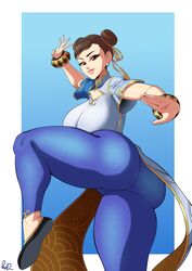 1girls ass back_view big_ass big_breasts big_butt breasts bubble_ass bubble_butt capcom chun-li female female_only fully_clothed parvad posing solo street_fighter street_fighter_6 thick_ass thick_thighs rating:Questionable score:93 user:mxfix_mxbbin