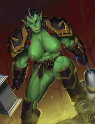 1girls abs big_breasts breasts busty curvy curvy_body curvy_female curvy_figure fbb female female_bodybuilder female_only genderswap gotalex green_skin looking_at_viewer muscular muscular_arms muscular_female muscular_legs muscular_thighs nipples ogrim orc orc_(warcraft) orc_female pussy rule_63 shaman_(warcraft) solo thick_thighs thighs thrall thrall_(warcraft) tusks vagina warcraft world_of_warcraft wow rating:Explicit score:65 user:hcdev