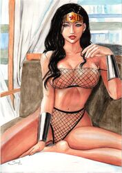 1girls 2022 amazon big_breasts black_hair blue_eyes curvaceous curvy_female curvy_figure dc dc_comics diana_prince earrings ed_benes_studio erect_nipples female_only fishnets fit_female israel_(artist) long_hair looking_at_viewer nipple_bulge pink_nipples solo tagme tiara wonder_woman wonder_woman_(series) rating:Questionable score:49 user:Dragon98