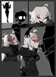  .. black_body blowjob hilder original_character red_eyes tagme white_hair  rating:explicit score: user:hilder