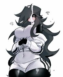 black_eyes black_hair breasts clothing creepypasta ethan_(pokemon) female friday_night_funkin genderswap gold_(pokemon) hat hypnos_lullaby lost_silver nintendo pokemon pokemon_gsc rule_63 short_shorts shorts solo thick_thighs usa37107692 white_pupils wide_hips rating:Questionable score:249 user:Some_More