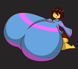 1girls 2022 2d big_breasts bobateats breast_expansion brown_hair colossal_breasts enormous_breasts female frisk giant_breasts gigantic_breasts huge_breasts hyper hyper_breasts large_breasts massive_breasts shorts solo tagme toby_fox undertale undertale_(series) yellow_skin rating:Explicit score:71 user:Putridmoldyman