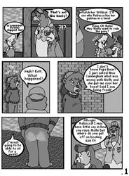 anthro baloo bear comic disney english_text female fur furry kit_cloudkicker male mammal molly_cunningham monochrome rebecca_cunningham talespin text the_five_year_bitch rating:Explicit score:1 user:bot