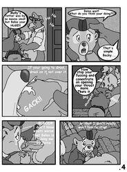 anthro baloo bear comic disney english_text fellatio female fur furry kit_cloudkicker male mammal molly_cunningham monochrome oral oral_sex penis rebecca_cunningham sex talespin text the_five_year_bitch rating:Explicit score:4 user:bot