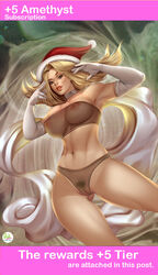 blonde_hair breasts breasts_visible_through_clothing cape christmas christmas_hat christmas_headwear christmas_outfit didi_esmeralda emma_frost holidays marvel marvel_comics pubic_hair pussy_visible_through_clothes pussy_visible_through_panties transparent_clothing underwear white_cape white_queen x-men rating:Explicit score:14 user:Blueblaster69