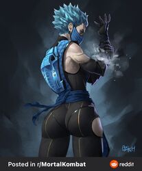 2d android android_girl ass ass_focus big_ass big_butt blue_eyes blue_hair cyborg female female_focus female_only frost_(mortal_kombat) large_ass large_butt mask mortal_kombat mortal_kombat_11 ozkh ozkh6 pose posing spiked_hair spiky_hair tight_clothes tight_clothing tight_fit tight_pants rating:Questionable score:103 user:xaja