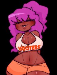 5hitzzzu b3_gf_(blazethewolf55) boombita booty_shorts breasts clothed clothing dark_skin friday_night_funkin funcu funculicious girlfriend_(friday_night_funkin) hooters_uniform meatcuteshii navel pink_hair pinkbobatoo ponytail shaya_dearest skiddioop stereodaddy suggestive_look tan_shorts thick_thighs toned toned_female rating:Questionable score:148 user:ItsAlice19