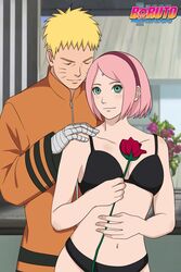 before_sex black_lingerie blonde_hair blush boruto:_naruto_next_generations cheating closed_eyes couple cute flower green_eyes jack_.mery lingerie naruto pink_hair romantic sakura_haruno smile smiling uzumaki_naruto rating:Explicit score:45 user:Alekpo