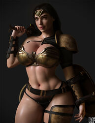 1girls 3d 3d_(artwork) 3rd_party_edit amazon armor big_breasts bikini_armor curvaceous dc dc_comics dc_extended_universe diana_prince excessive_pubic_hair female female_only female_pubic_hair gal_gadot hairy hairy_pussy looking_at_viewer pubic_hair rude_frog shield skimpy_armor solo sword third-party_edit thong unconvincing_armor warrior wonder_woman wonder_woman_(series) rating:Explicit score:163 user:huyoce