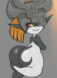 1girls ass big_ass big_butt big_hips bottom_heavy butt_cheeks cheeks crossed_arms curves curvy curvy_body curvy_female curvy_figure curvy_hips cute_fang female female_only grey_background helmet huge_ass huge_butt huge_hips huge_thighs imp_midna kierus large_ass large_butt midna naked nintendo nude orange_hair pervert pointy_ears ponytail red_eyes round_ass round_butt sexual_objectification shortstack showing showing_ass showing_off simple_background smile solo the_legend_of_zelda thick thick_ass thick_legs thick_thighs twili twilight_princess video_game_character video_games wide_ass wide_hips wide_thighs yellow_sclera rating:Explicit score:89 user:Borjuremin77