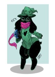 1boy anthro anthro_only balls big_ass black_fur black_hair black_sleeves deltarune deltarune_chapter_2 digital_media_(artwork) femboy fluffy_ears glasses goat_humanoid green_clothing gun hi_res highres horns humanoid kojoarts looking_at_viewer male male_focus male_only naughtypaw_(artist) penis pink_horns pink_scarf pointing_gun ralsei ralsei_(deltarune) ralsei_with_black_fur scarf simple_background solo solo_male thick_thighs ttherandom tthrandom tthrandom_rp white_eyes wide_hips rating:Explicit score:38 user:Ttherandom