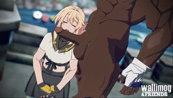 2boys all_the_way_to_the_base animated big_penis blonde_hair bridget clothed clothed_male clothing cock_gobble cock_hungry cock_worship dark-skinned_male dark_skin deepthroat fellatio femboy fingerless_gloves gay guilty_gear interracial large_penis licking_penis light-skinned_femboy light-skinned_male light_skin looking_at_another loop muscular_male nagoriyuki nude nude_male open_mouth size_difference skirt sound tongue tongue_out video voice_acted wallimog yaoi rating:Explicit score:763 user:Yare-Yare-Daze