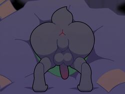 2d_animation animated anthro anus ass backsack balls barefoot bent_over big_balls biped black_balls black_body black_fur bottomless bouncing_balls bouncing_penis bovid caprine clothed clothing dark_body dark_fur deltarune feet flaccid fur genitals goat green_clothing humanoid_genitalia humanoid_penis involuntary_exposure male mammal multicolored_penis partially_clothed penis perineum raised_tail ralsei rear_view red_anus shaking_butt short_tail soles solo stuck trapped undertale_(series) upskirt video_games wtperv y_anus rating:Explicit score:168 user:bot