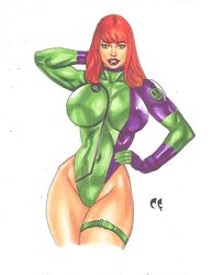 1girls big_breasts caitlin_fairchild chris_foulkes curvaceous curvy curvy_female curvy_figure dc_comics female female_only fully_clothed gen¹³ hourglass_figure huge_breasts leotard light-skinned_female light_skin solo solo_female tagme voluptuous voluptuous_female wildstorm rating:Questionable score:22 user:randomaccount0897