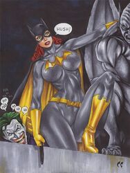 1girls barbara_gordon batgirl batman_(series) chris_foulkes curvaceous curvy curvy_female curvy_figure dc dc_comics female female_only hourglass_figure joker light-skinned_female light_skin solo solo_female tagme voluptuous voluptuous_female rating:Explicit score:38 user:randomaccount0897