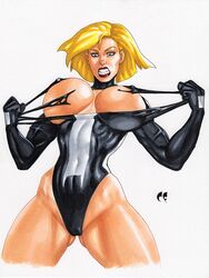 1girls blonde_hair blue_eyes chris_foulkes curvaceous curvy curvy_female curvy_figure dc dc_comics female female_only hourglass_figure kara_zor-l karen_starr kryptonian light-skinned_female light_skin marvel marvel_comics power_girl solo solo_female spider-man_(series) straight_hair superheroine superman_(series) symbiote tagme venom venom_(marvel) voluptuous voluptuous_female rating:Explicit score:47 user:randomaccount0897