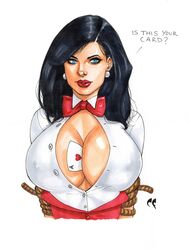 1girls black_hair blue_eyes chris_foulkes curvaceous curvy curvy_female curvy_figure dc dc_comics female female female female_only hourglass_figure light-skinned_female light_skin solo solo_female tagme voluptuous voluptuous_female zatanna zatanna_zatara rating:Questionable score:22 user:randomaccount0897