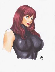 1girls chris_foulkes curvaceous curvy curvy_female curvy_figure female female_only hourglass_figure light-skinned_female light_skin marvel marvel_comics mary_jane_watson red_hair solo solo_female spider-man_(series) straight_hair tagme voluptuous voluptuous_female rating:Explicit score:21 user:randomaccount0897