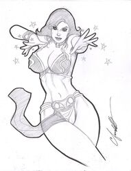 1girls black_and_white chris_foulkes curvaceous curvy curvy_female curvy_figure dc dc_comics female female_only hourglass_figure light-skinned_female light_skin monochrome slave_leia_(cosplay) solo solo_female star_wars tagme voluptuous voluptuous_female zatanna zatanna_zatara rating:Explicit score:14 user:randomaccount0897