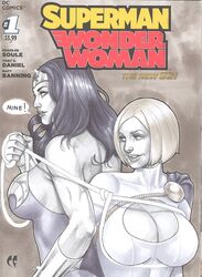 2girls big_breasts black_hair blonde_hair chris_foulkes cleavage cleavage_cutout comic_cover curvaceous curvy curvy_body curvy_female curvy_figure dc dc_comics female female_only hourglass_figure kara_zor-l karen_starr large_breasts lasso_of_truth lezdom light-skinned_female light_skin power_girl superman_(series) tagme voluptuous wonder_woman wonder_woman_(series) yuri rating:Explicit score:35 user:randomaccount0897