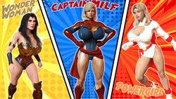 3d 3girls alien alien_girl amazon athletic athletic_female big_ass big_breasts black_hair blonde_hair blue_eyes bob_cut bottom_heavy breasts bursting_breasts bust busty captain_marvel carol_danvers cleavage cleavage_cutout cockham_superheroes costume crossover curvaceous curvy curvy_figure dc dc_comics demigoddess diana_prince earth_2 epiclust eyebrows eyelashes eyes female female_focus female_only fit fit_female gigantic_breasts hair hero heroine hips hourglass_figure huge_breasts human humanoid justice_society_of_america kara_zor-el kara_zor-l karen_starr kryptonian large_breasts legs light-skinned_female light_skin lips long_hair lower_body marvel marvel_comics medium_hair outfit power_girl princess short_hair straight_hair superhero superheroine superman_(series) themysciran thick thick_legs thick_thighs thighs timdonehy200 top_heavy upper_body voluptuous waist wide_hips wonder_woman wonder_woman_(series) rating:Questionable score:37 user:ShadowPain