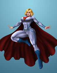 1girls abs alternate_costume alternate_version_available babyboombala big_breasts blonde_hair blue_boots blue_eyes bobcut bodysuit cameltoe cape dc dc_comics dc_extended_universe edit female female_only fully_clothed kara_zor-l karen_starr muscles muscular muscular_female power_girl red_cape solo solo_female superman_(cosplay) tagme third-party_edit white_bodysuit rating:Safe score:20 user:Lewdizh