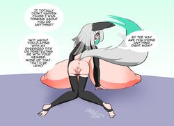 animal_humanoid anus areola barefoot big_breasts blush breast_expansion breasts canid canid_humanoid canine canine_humanoid dialogue expansion fangs feet female fox_humanoid fuyumi_(zedrin) genitals green_eyes grey_hair grey_sclera hair hi_res huge_breasts humanoid hyper hyper_breasts mammal mammal_humanoid nipples pussy signature smile solo speech_bubble tail_motion tailwag text zedrin rating:Explicit score:42 user:bot