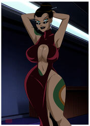 1girls 2d athletic athletic_female big_breasts breasts busty cleavage curvy_female dc_comics dcau eyebrows eyelashes eyes female female_focus fit fit_female ghostlessm hair hips hourglass_figure huge_breasts human justice_league justice_league_unlimited large_breasts legs light-skinned_female light_skin lips looking_over_eyewear looking_over_glasses looking_over_sunglasses roulette_(dc) sunglasses thick thick_legs thick_thighs thighs tinted_eyewear top_heavy upper_body villain villainess voluptuous waist wide_hips rating:Questionable score:102 user:ShadowPain