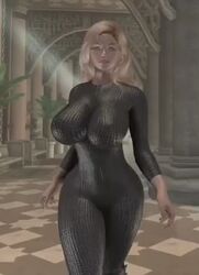 1girls 3d animated blonde_hair fat_ass female female_only glasses huge_breasts large_ass large_breasts lowres mp4 solo solo_female sound sound_effects tagme thick_thighs video walking wide_hips rating:Questionable score:17 user:Elf_Orc_Lunaire