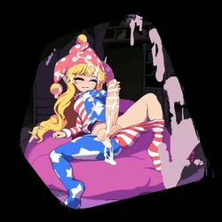 1futa 2d 30_seconds american_flag american_flag_legwear american_flag_shirt animated areolae arm_support balls ballsack bar_censor big_balls big_penis blonde_hair blush breasts censor_bar censored censored_penis climax clothed clothing clownpiece cock complex_fluid_animation continuous_ejaculation cum cum_drip cum_on_balls cum_on_body cum_on_breasts cum_on_clothes cum_on_face cum_on_hair cum_on_hand cum_on_screen cum_on_self cum_on_upper_body cum_on_viewer cumming cumshot dickgirl ejaculation erection excessive_cum fairy fairy_wings futa_only futanari futanari_masturbation gloves handjob hat heart-shaped_pupils horny huge_cock humanoid jester_cap large_penis light-skinned_futanari light_skin long_hair long_penis long_sleeves longer_than_30_seconds looking_pleasured masturbating masturbating_futa masturbation mostly_clothed mp4 namako_(takorin) nipples nipples_visible_through_clothing on_back open_mouth orange_eyes orgasm pants_down pantyhose penis penis_out pink_eyes pixel_art polka_dot_headwear shorter_than_one_minute sitting small_breasts solo solo_futa sound spread_legs takorin testicles tip_stimulation touhou twitch_lines used_tissue very_long_hair video video_games wings rating:Explicit score:1642 user:ThePoopster