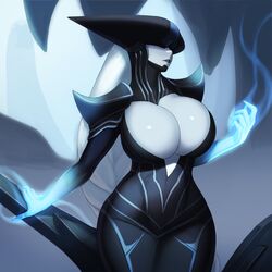 1girls background big_breasts blind clothed clothed_female clothing female female_only ice league_of_legends lissandra pale-skinned_female pale_skin popogori riot_games tagme thick_thighs rating:Safe score:120 user:Adoptivecandy