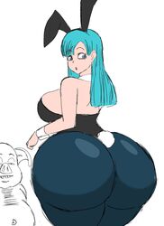 1girls ass back_view big_ass big_butt breasts bubble_ass bubble_butt bulma_(bunny) bulma_briefs bunny_girl bunnysuit dragon_ball dragon_ball_(classic) female momiji_(artist) oolong thick_ass thick_thighs rating:Questionable score:127 user:mxfix_mxbbin