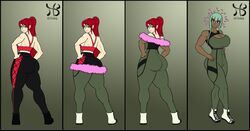 commission commissioner_upload emerald_sustrai hiastobasement_(artist) muscular_female neo_(rwby) pyrrha_nikos rwby transformation rating:Explicit score:46 user:Lottaslove358