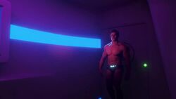 1boy 3d 3d_(artwork) abs animated average_neighbor bara big_muscles big_pecs blue_briefs blue_underwear bouncing_pecs briefs briefs_only bulge detroit:_become_human eden_club_android gay gay_male indoors looking_at_viewer male male_chest male_focus male_only mp4 muscles muscular muscular_male no_sound pecs pectorals rk900 shirtless_male solo solo_focus solo_male underwear underwear_only video walking walking_towards_viewer rating:Questionable score:59 user:deleted101762