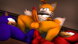 3d anal anal_sex anthro anthro_on_anthro balls big_balls cowgirl_position double_anal double_penetration echidna fox fuckboy gay hedgehog knuckles_the_echidna legs_spread male/male/male male_penetrated male_penetrating_male miles_prower mobian nude penis power_bottom sega sex small_balls sonic_(series) sonic_the_hedgehog sonic_the_hedgehog_(series) source_filmmaker tails tails_the_fox team_sonic threesome trio vein veiny_penis wector rating:Explicit score:38 user:TypedDuke